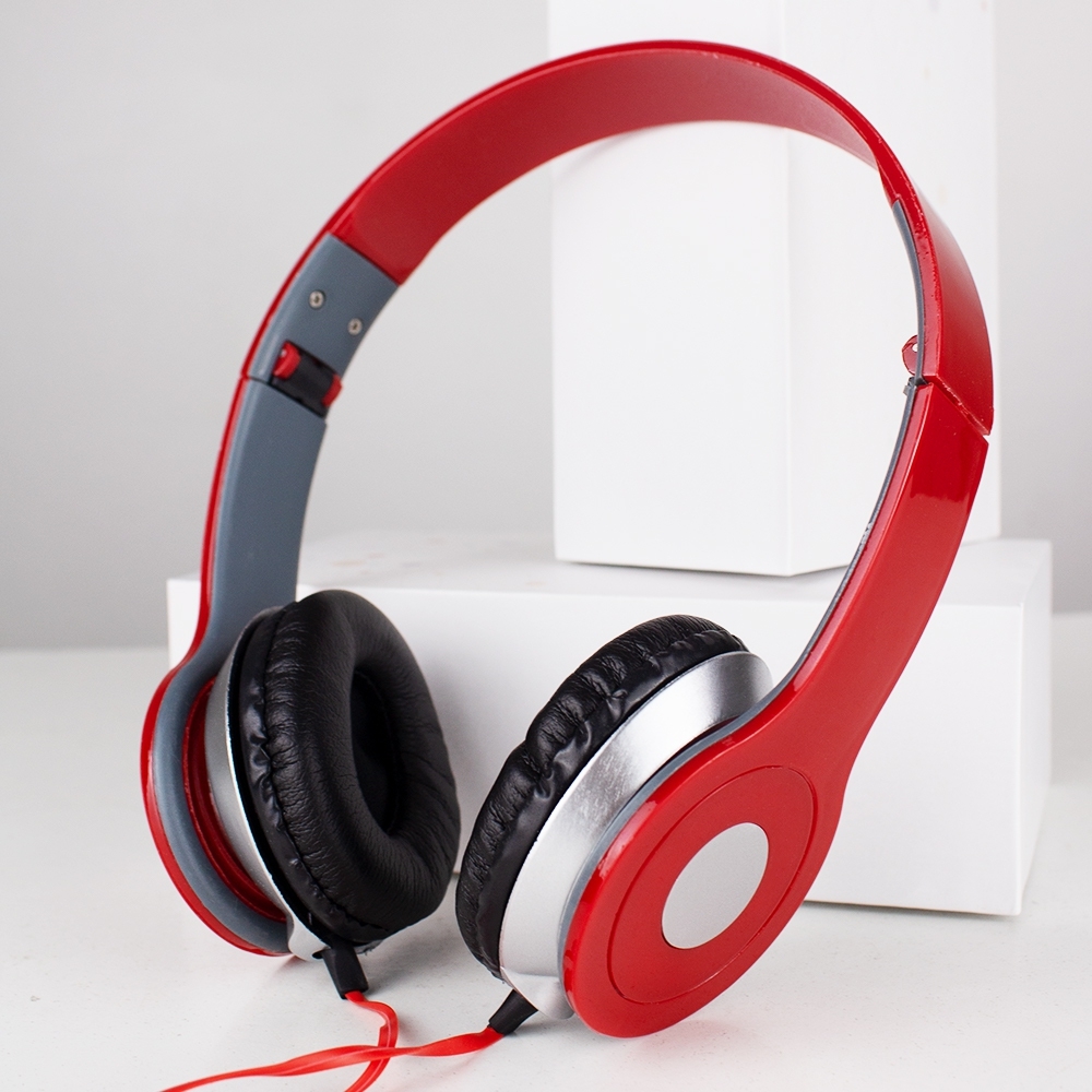 มุมมองเพิ่มเติมของสินค้า หูฟังครอบ หูฟังครอบหัว มีสาย Audio - Professional Bass Stereo Headphones ของแท้