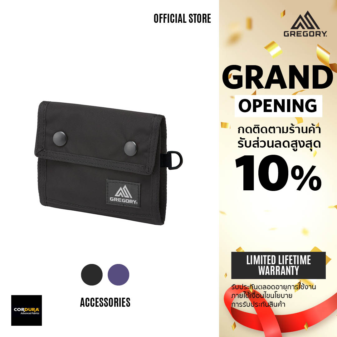 Gregory Snap wallet กระเป๋าสตางค์ กระเป๋าธนบัตร ราคา 1,643 บาท*ส่งฟรี
