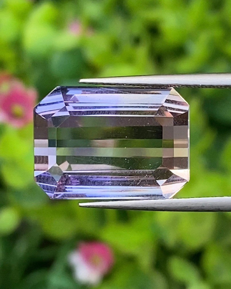 พลอย อเมทริน Natural Ametrine 16.73 กะรัต (Cts.) พลอยแท้ อัญมณีมงคลประจําวันเกิด เครื่องประดับพลอย ราคา 5,200 บาท*ส่งฟรี