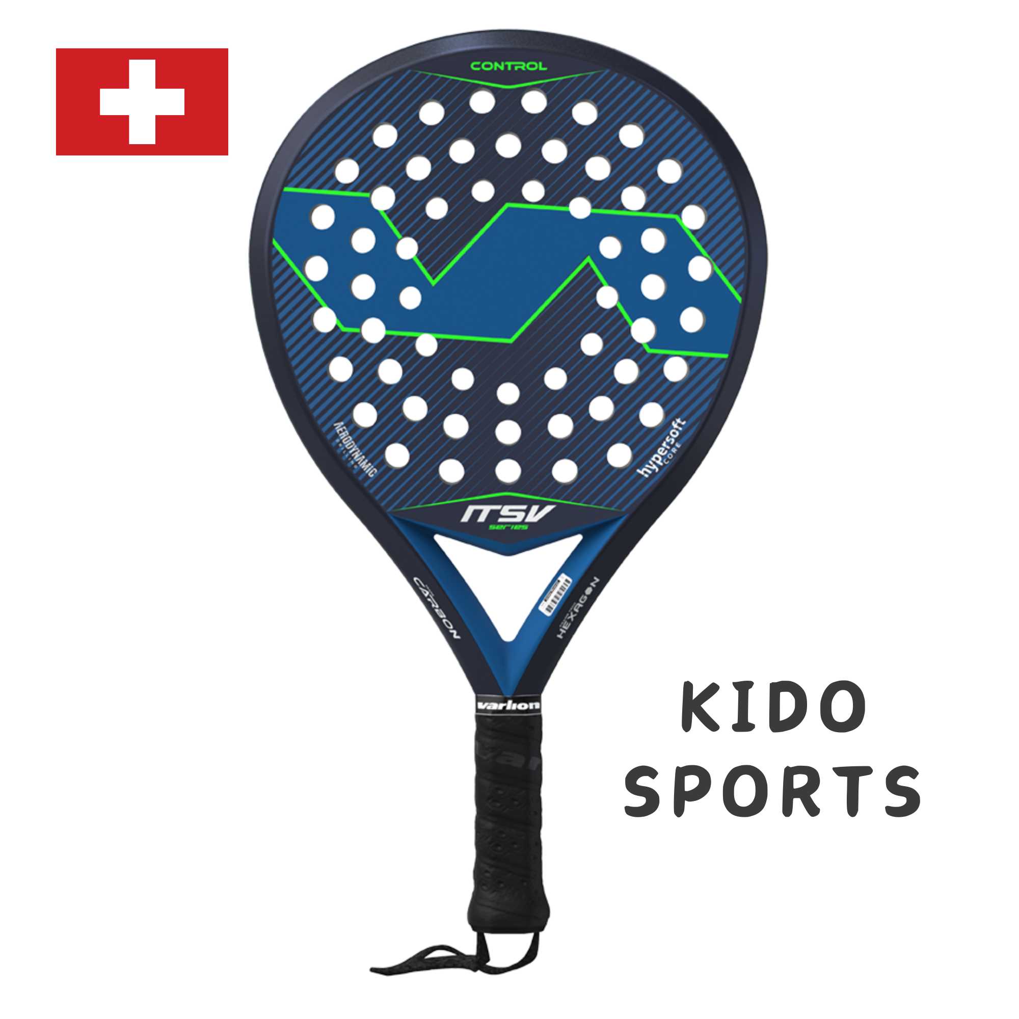 Varlion ITSV LW HEXAGON 8.8 Padel Racket Blade Tennis ไม้พาเดล เทนนิส ของแท้ พร้อมส่ง ราคา 3,499 บาท*ส่งฟรี