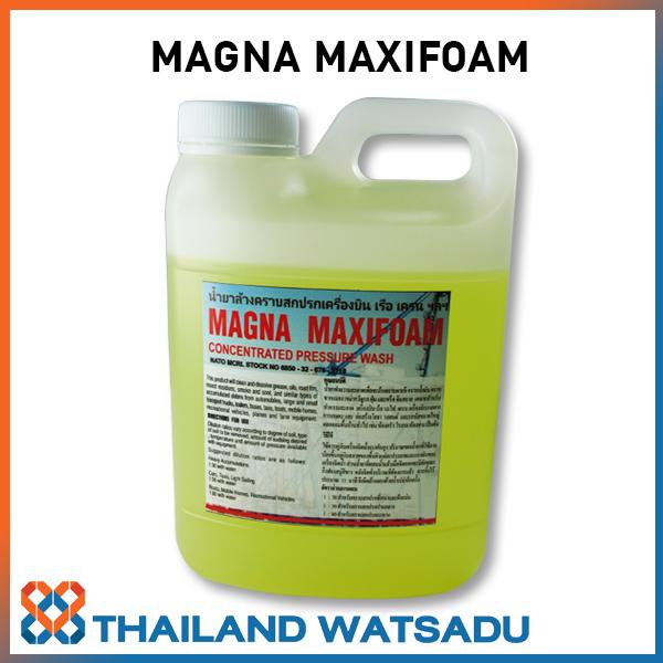 น้ำยาขจัดคราบสกปรก MAGNA MAXIFOAM ล้างรถโดยไม่ต้องเช็ด (ขนาด 1 ลิตร)