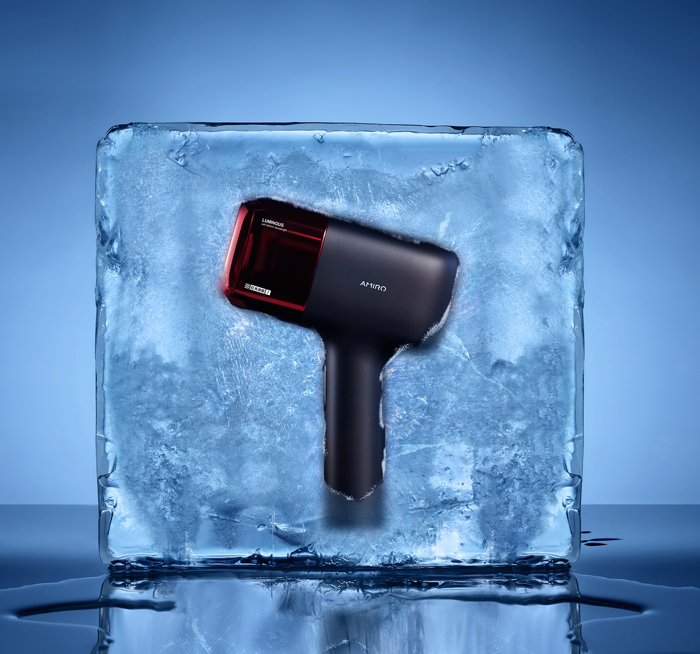 AMIRO Red Wave Hair Removal Device - เครื่องกำจัดขน IPL คลื่นแสงสี 