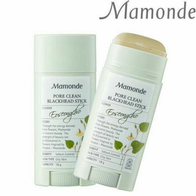 แท่งกำจัดสิวหัวดำ Mamonde Pore Clean Blackhead Stick 18 g.