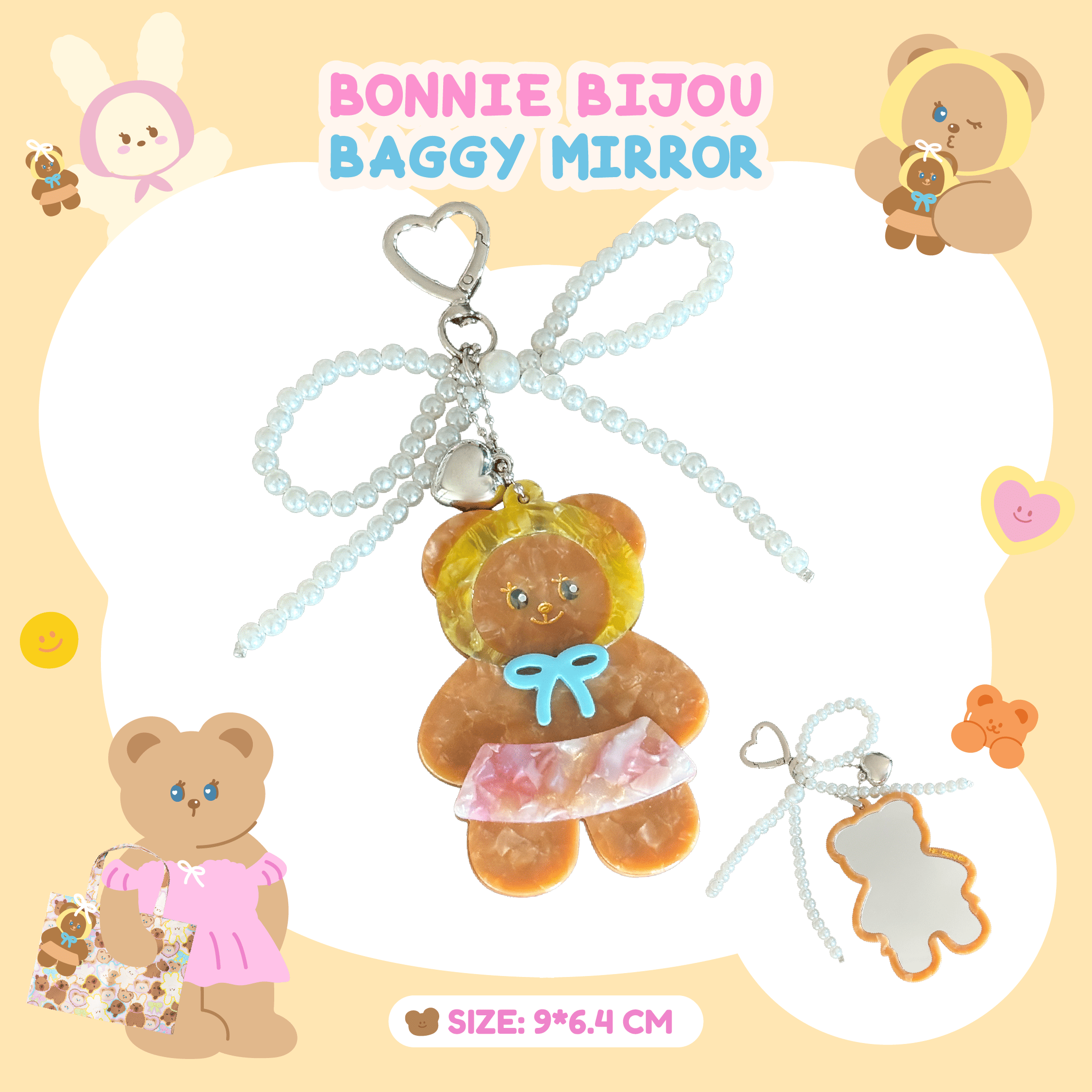 Bonnie Bijou🪞Baggy Mirror | Hej Bonnie Official ราคา 890 บาท*ส่งฟรี