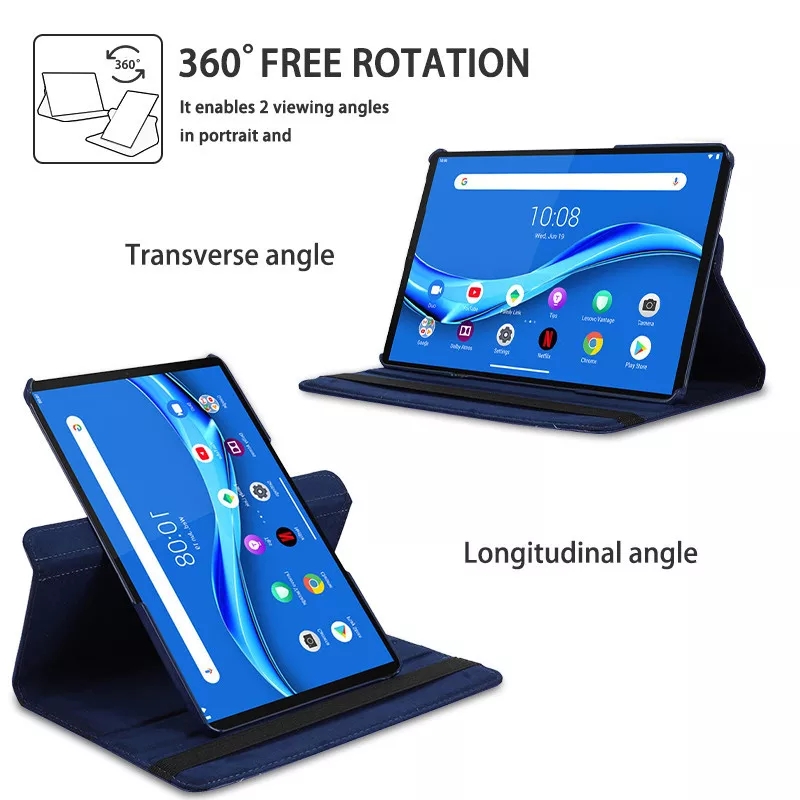 ภาพที่ให้รายละเอียดเกี่ยวกับ Yora Shop เคสฝาพับ For Samsung Galaxy Tab A8 2022 SM-X200 SM-X205 Case 360 Degree Rotating Stand Tablet Cover for Samsung Galaxy Tab A8 10.5 inch SM-x205