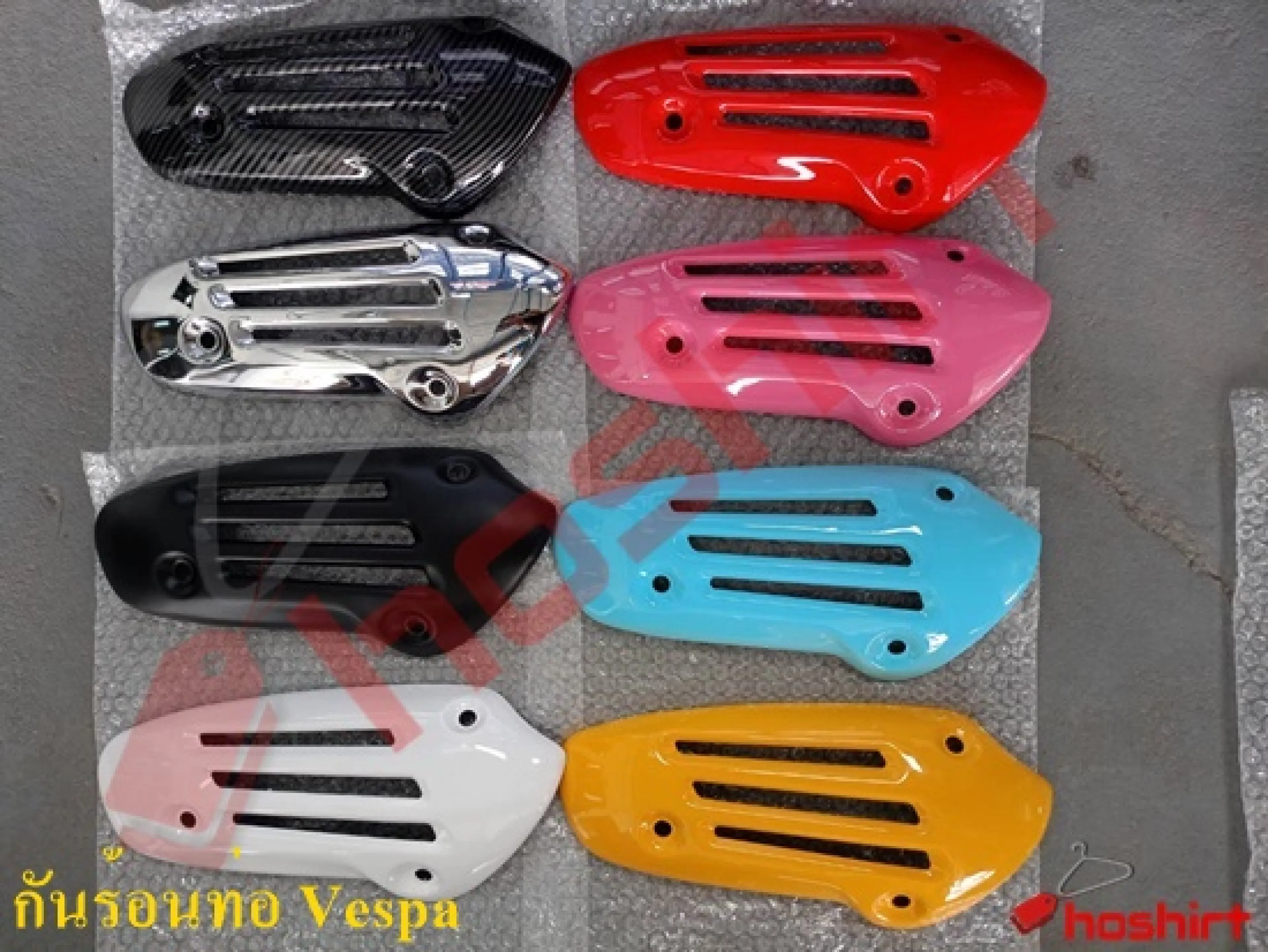 Heat Protection for Vespa Pipes, Decorative Accessories for Vespa Vespa Sprint Primavera Spring Sprint 150.