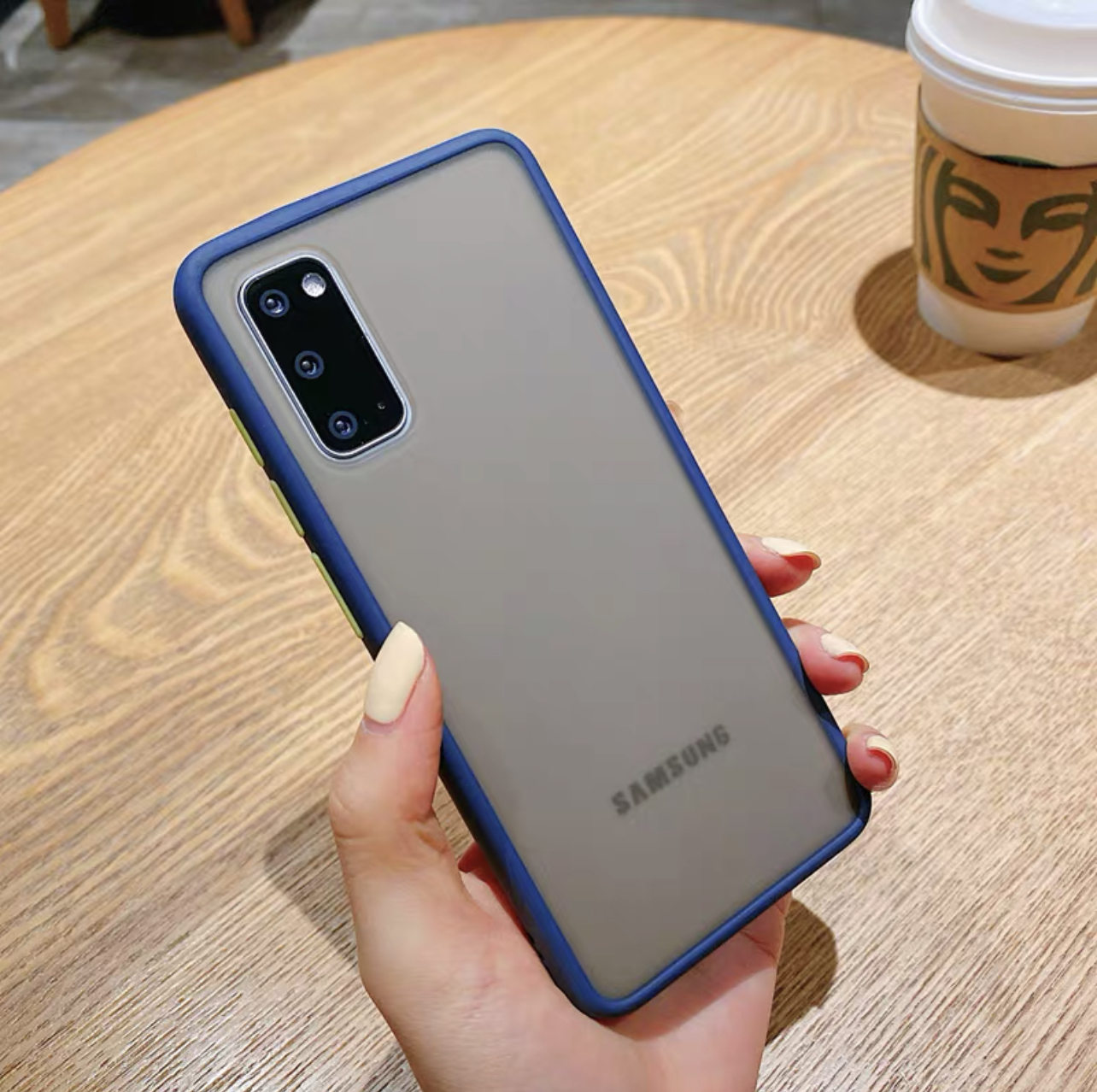 [ส่งจากไทย] Case SamsungA02S เคสกันกระแทก ปุ่มสีผิวด้าน เคสโทรศัพท์ ซัมซุงเคส Samsung galaxy A02s