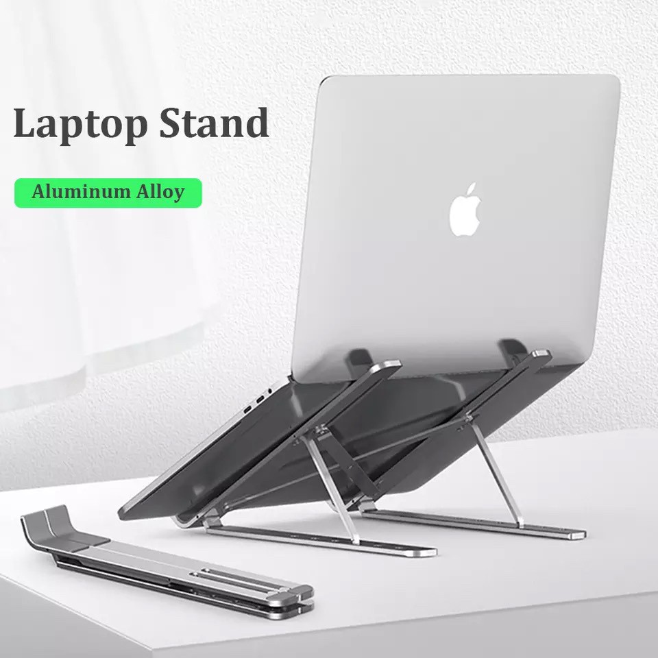 Laptop stand ที่วางแล็ปท็อป อะลูมิเนียม ขาตั้งโน้ตบุ้คพกพาสะดวก แข็งแรง ปรับได้6ระดับ / COCO-3C