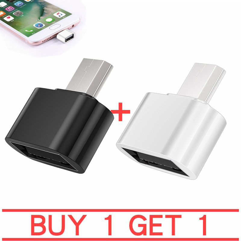 [ซื้อ 1 เอา 1]ตัวแปลงตัวชาร์จ USB Android ตัวแปลง USB 3.0 ตัวแปลง OTG แบบ 2 in 1 สำหรับโทรศัพท์ Android