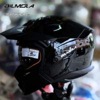 BILMOLA | SPIKER หมวกกันน็อควิบาก ถอดคางได้ ทรง Modular สามารถใช้งานได้ 2 รูปแบบ ทั้ง Street&Trial รองรับการติดตั้งบลูทูธ มอก.และECE