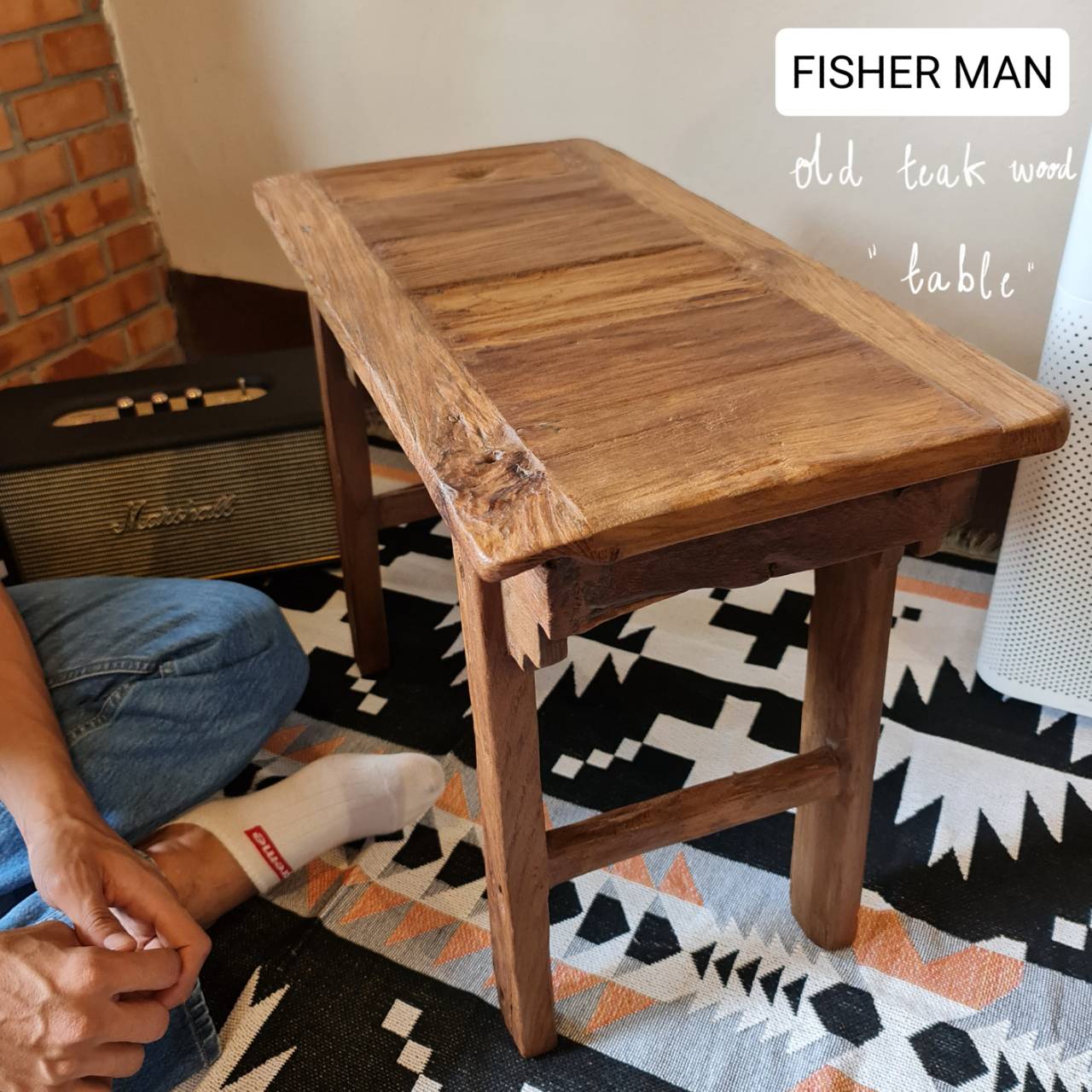 เก้าอี้จีน โต๊ะ โต๊ะวางของ โต๊ะไม้ โต๊ะไม้สัก Table teak wood ราคา 1,690 บาท*ส่งฟรี