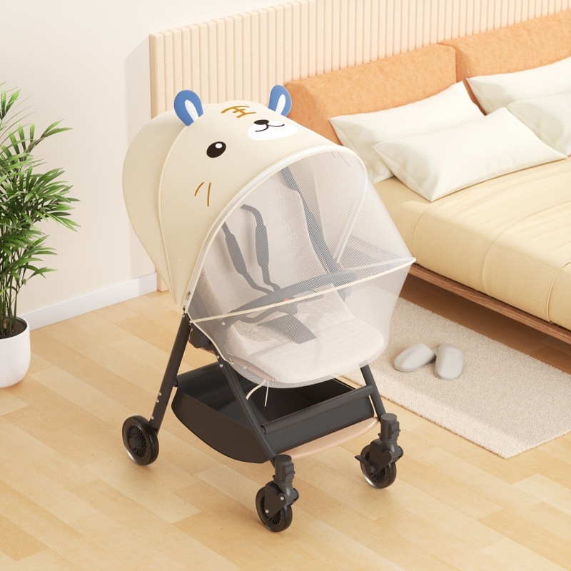 Stroller nets👉All models👈Premium grade trolley canopy with zipper, easy to open and close, mosquito net, trolley and delivery.