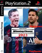 ภาพขนาดย่อสินค้าแผ่นเกมส์ Winning Eleven 2023 v.2 ฮาแลนด์,นูเญซ,เลวานดอฟสกี้,แอนโทนี่,คาเซมิโร ย้ายแล้ว Playstation 2 คุณภาพสูง ราคาถูก