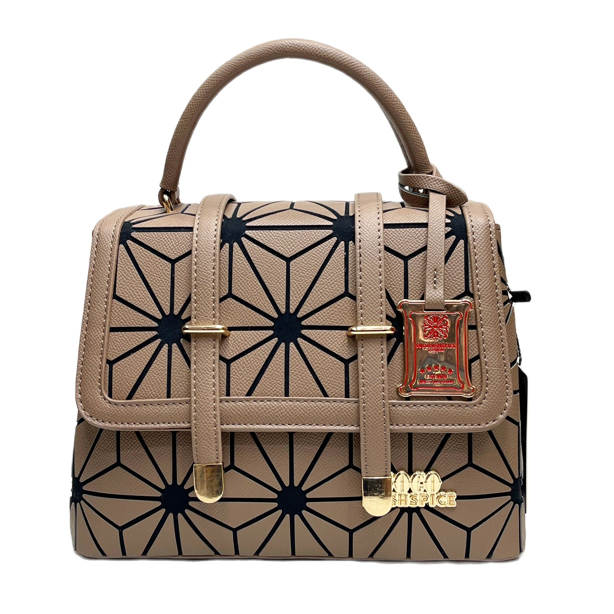 Coco London Safiano leather 1 x long box crossbody shoulder bag satchel bag satchel gold Janis ราคา 1,390 บาท*ส่งฟรี