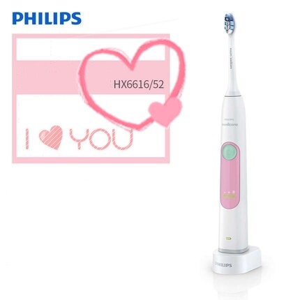  ปัตตานี Philips electric toothbrush adult rechargeable fully automatic sonic electric toothbrush waterproof whitening HX6616 52