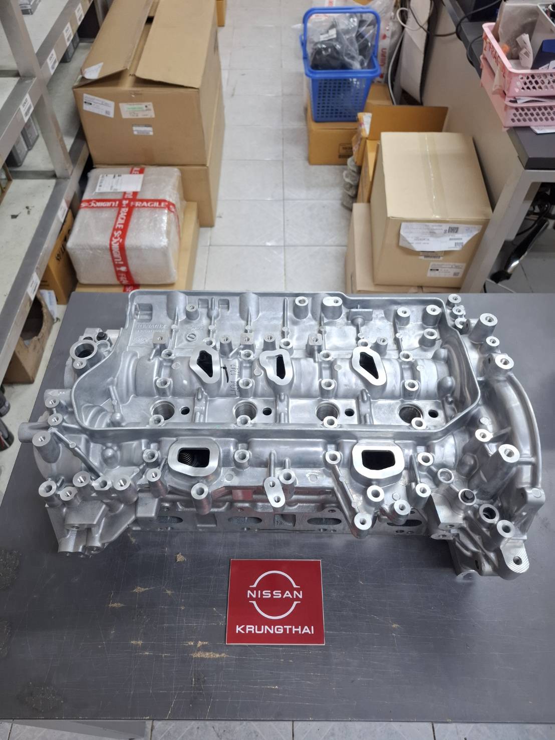 ฝาสูบ NISSAN NAVARA D23 , TERRA JD23 M9T เครื่อง YS23 11041-00Q3E HEAD CYLINDER ราคา 36,200 บาท*ส่งฟรี