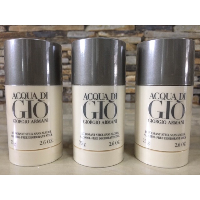 giorgio armani deodorant stick 75g
