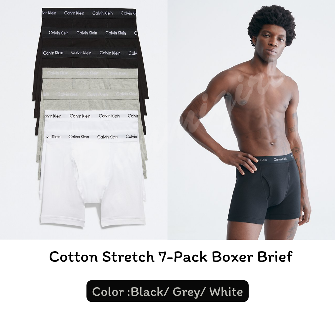 Modern Cotton Stretch Holiday Plaid Boxer Brief