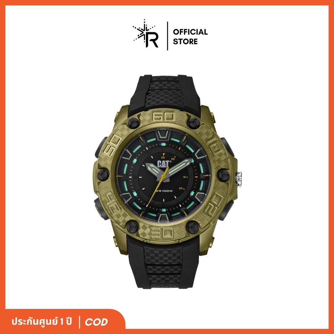 CAT P10 นาฬิกาผู้ชาย Caterpillar นาฬิกาข้อมือ กันน้ำได้ รับประกัน 1 ปี LU.160 ราคา 2,699 บาท*ส่งฟรี