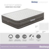 Bestway ที่นอนเป่าลมอัตโนมัติ 5 ฟุต 3ฟุต รุ่น 69050 / 69048 พร้อมปั้มลมในตัว (เสียบปลั๊ก)