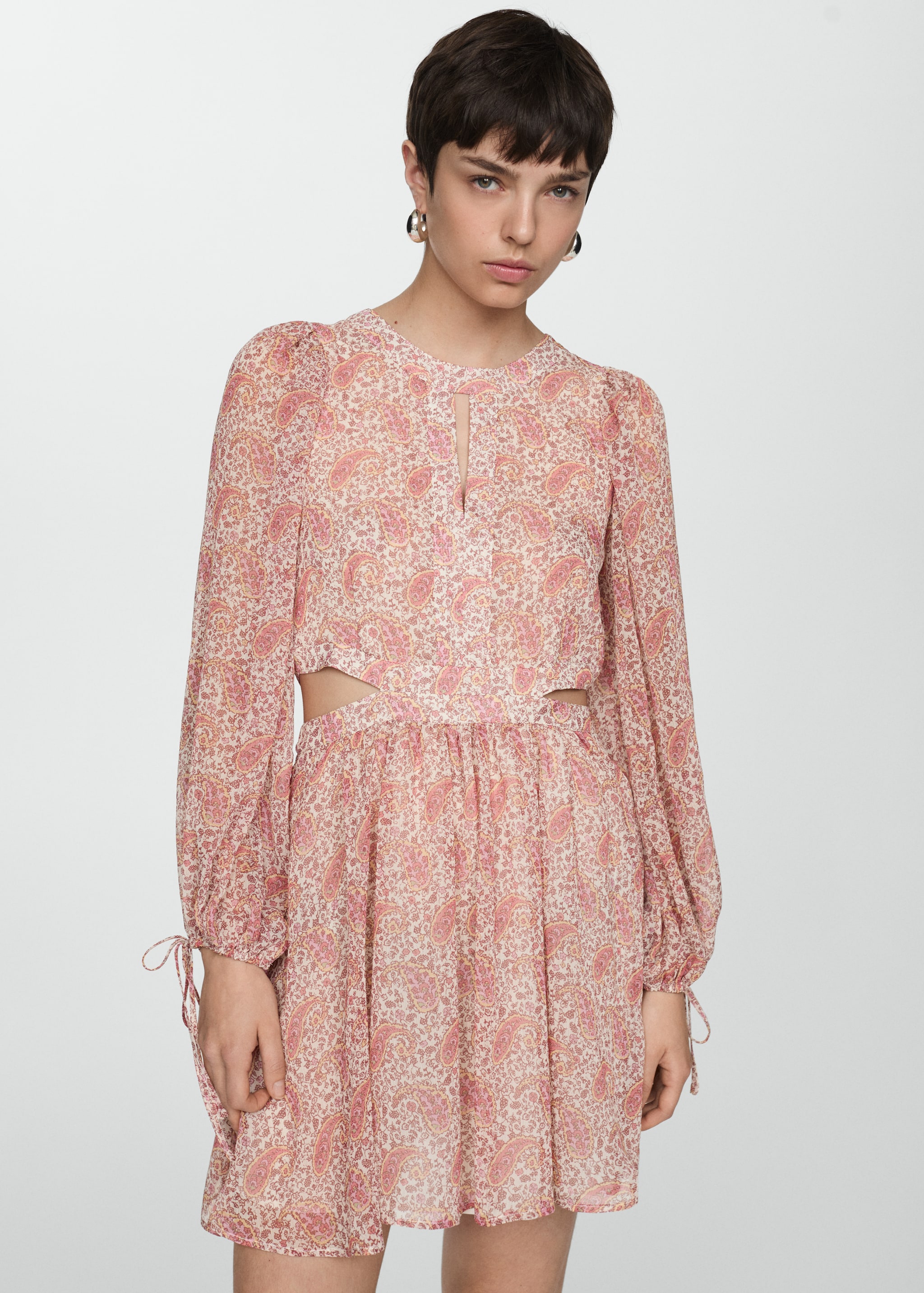 [MANGO] DRESS SIMONA / ชุดเดรส รุ่น DRESS SIMONA Ref: 67077130 ราคา 1,245 บาท*ส่งฟรี