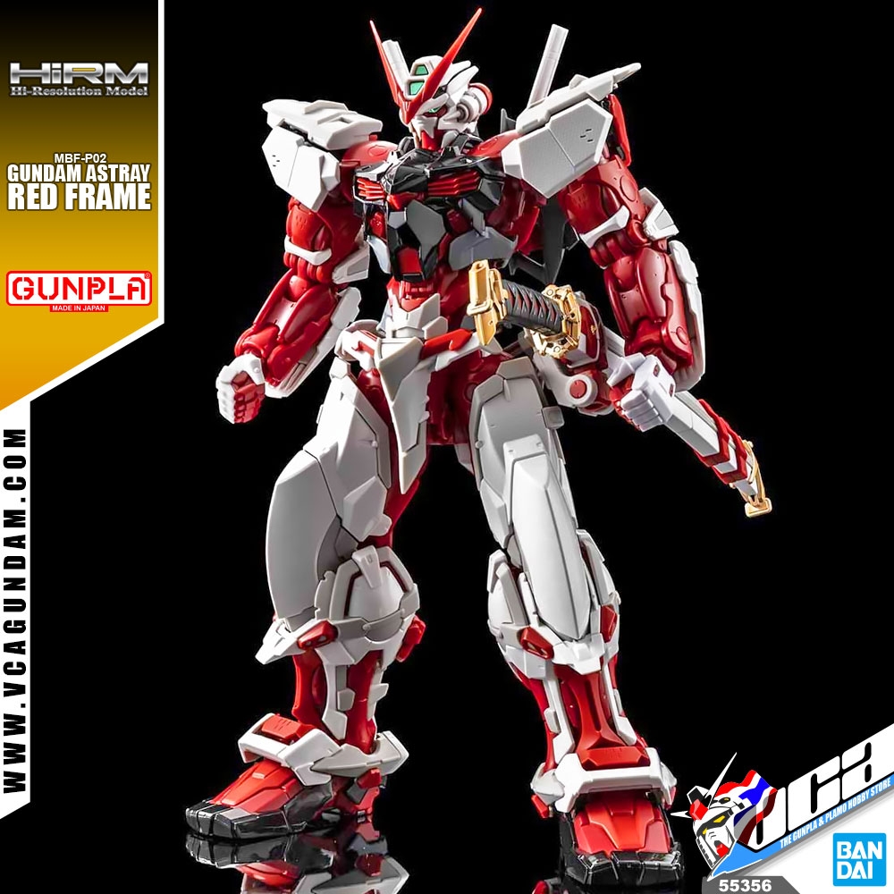 HIRM HiResolution Gundam Astray Red Frame Powered Model Kit Bandai