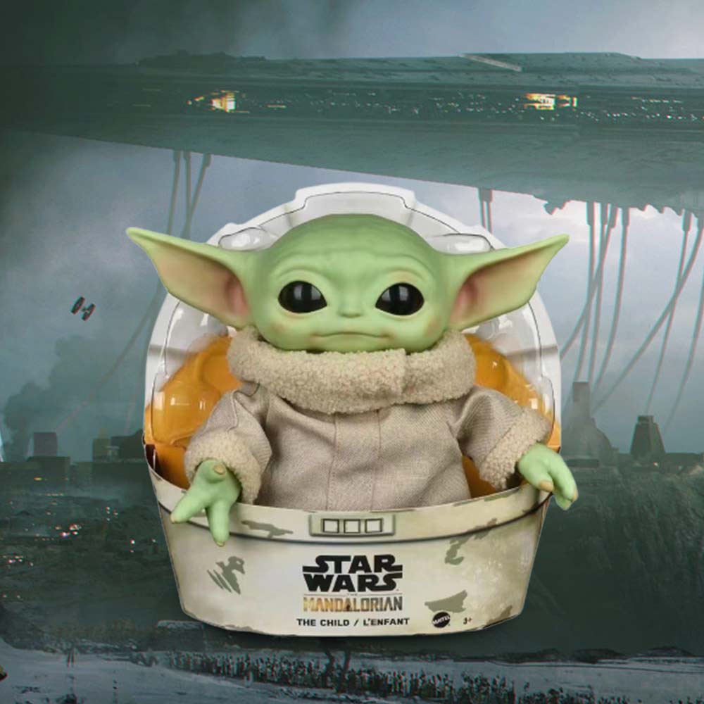 Star Wars Mandalorian The Child Baby Yoda 11-Inch Plush Doll