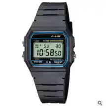 ภาพขนาดย่อของภาพหน้าปกสินค้า(นาทีทอง ลดราคา  ) F-91W Digital นาฬิกาข้อมือ สายเรซิน รุ่น F-91W (SK-1134) จากร้าน Smart watch 9880 บน Lazada