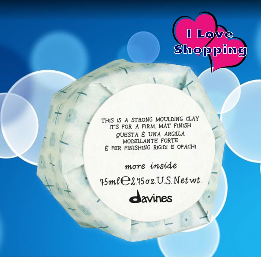Davines This Is a Strong Molding Clay 75 ml Styling Product Suitable for Short Hair, Long-Lasting Hold. ราคา 792 บาท*ส่งฟรี