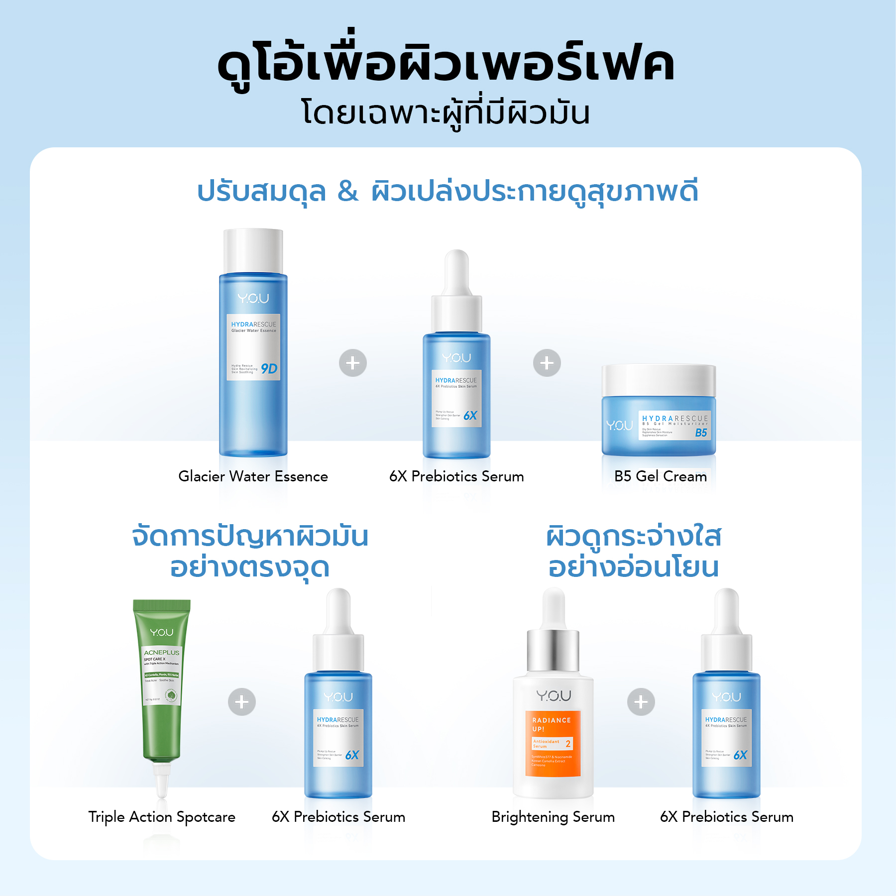 YOU HydraRescue 6X Prebiotics Skin Serum ฟื้นบำรุงความชุ่มชื้นให้ผิว db639c2d46bc009394156792ce4b1e4c