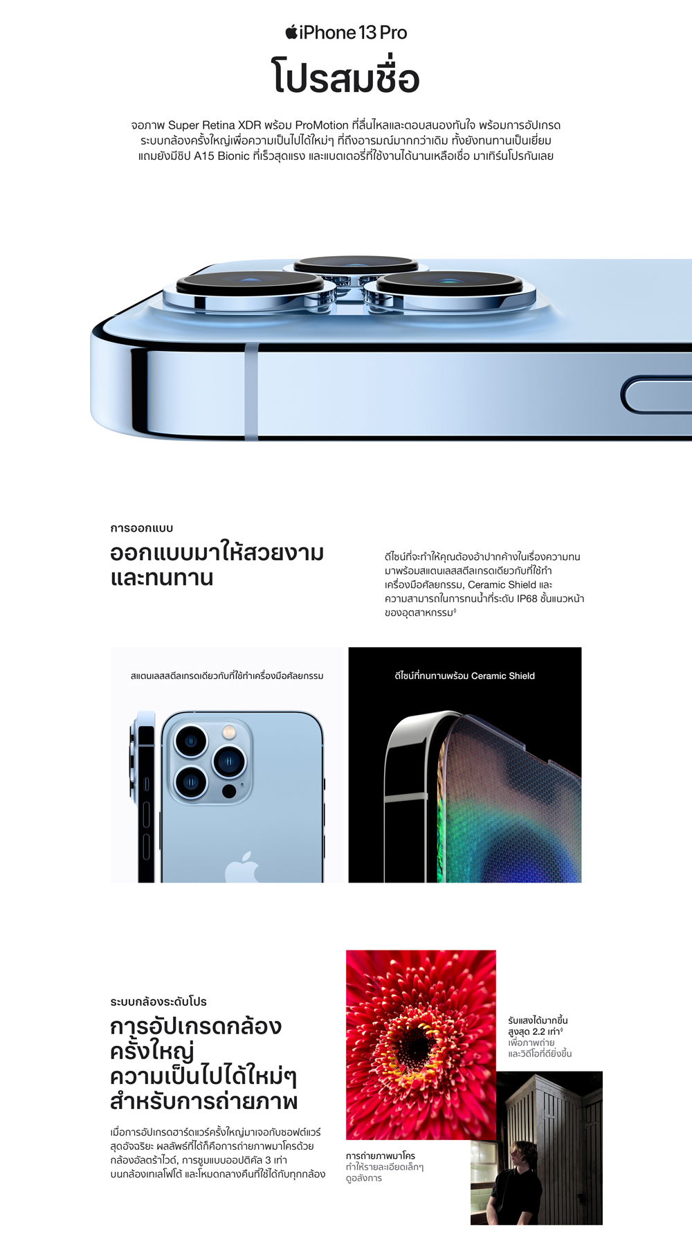 รูปภาพรายละเอียดของ Apple iPhone 13 Pro by St