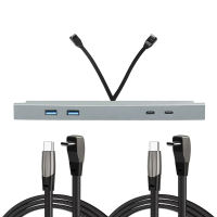 Tesla Charging Hub 27w Fast Charge อะแดปเตอร์ USB HUB Type C Type A เพิ่มพอร์ต จัดเก็บสายดูสะอาด ในรถคอนโซลกลางเทสลา ตรงรุ่น Tesla 3 Y ส่งด่วนจากไทย
