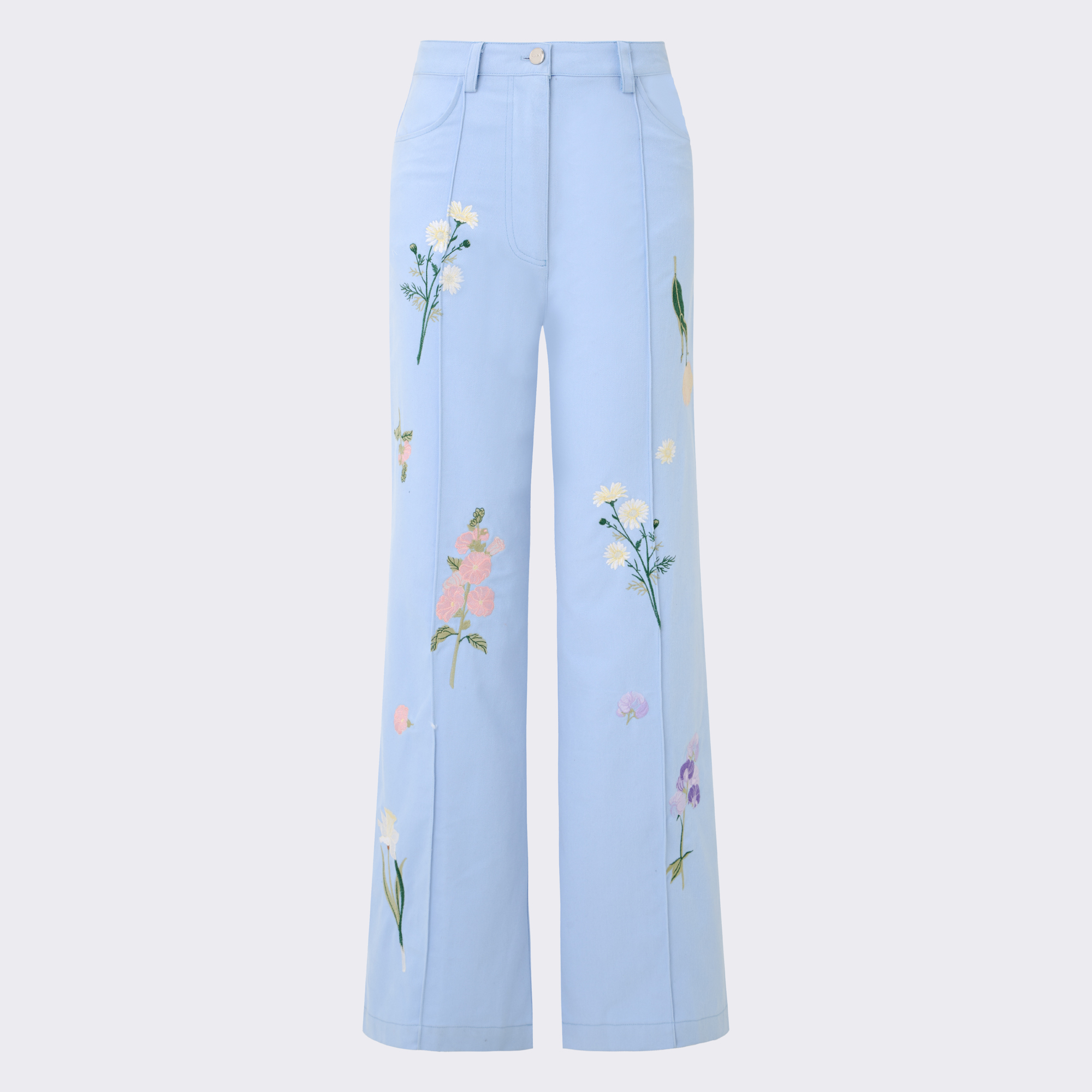 [DISAYA] - Embroidery flowers pants กางเกงขายาวปักลายดอกไม้ ราคา 9,531 บาท*ส่งฟรี
