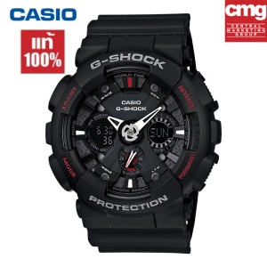 สินค้า Casio นาฬิกาข้อมือชุดแฟชั่นกีฬาG-SHOCKกันน้ำเรืองแสงGA-120A-1Aนักเรียนผู้ชายนาฬิกาอิเล็กทรอนิกส์ จัดส่งพร้อมกล่องคู่มือใบประกันศูนย์CMG 1ปี💯%