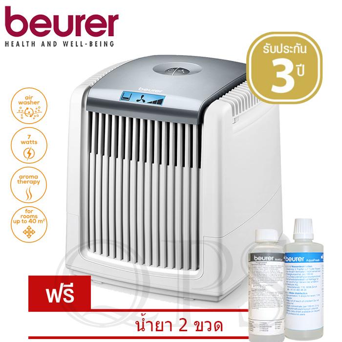 Beurer เครื่องเพิ่มความชื้นและฟอกอากาศ Air washer & Humidifier รุ่น LW220 - สีขาว