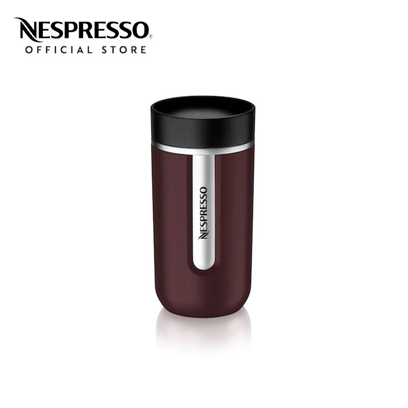 Nespresso แก้วกาแฟ Travel Mug ขนาดกลาง สี Burgundy ราคา 1,290 บาท*ส่งฟรี