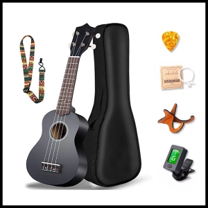 สินค้า 💥พร้อมส่ง🚚ส่งเร็ว‼️อูคูเลเล่ไม้มะฮอกกานี ขนาด21นิ้ว 21 ukulele size:concert เสียงดี เสียงใส