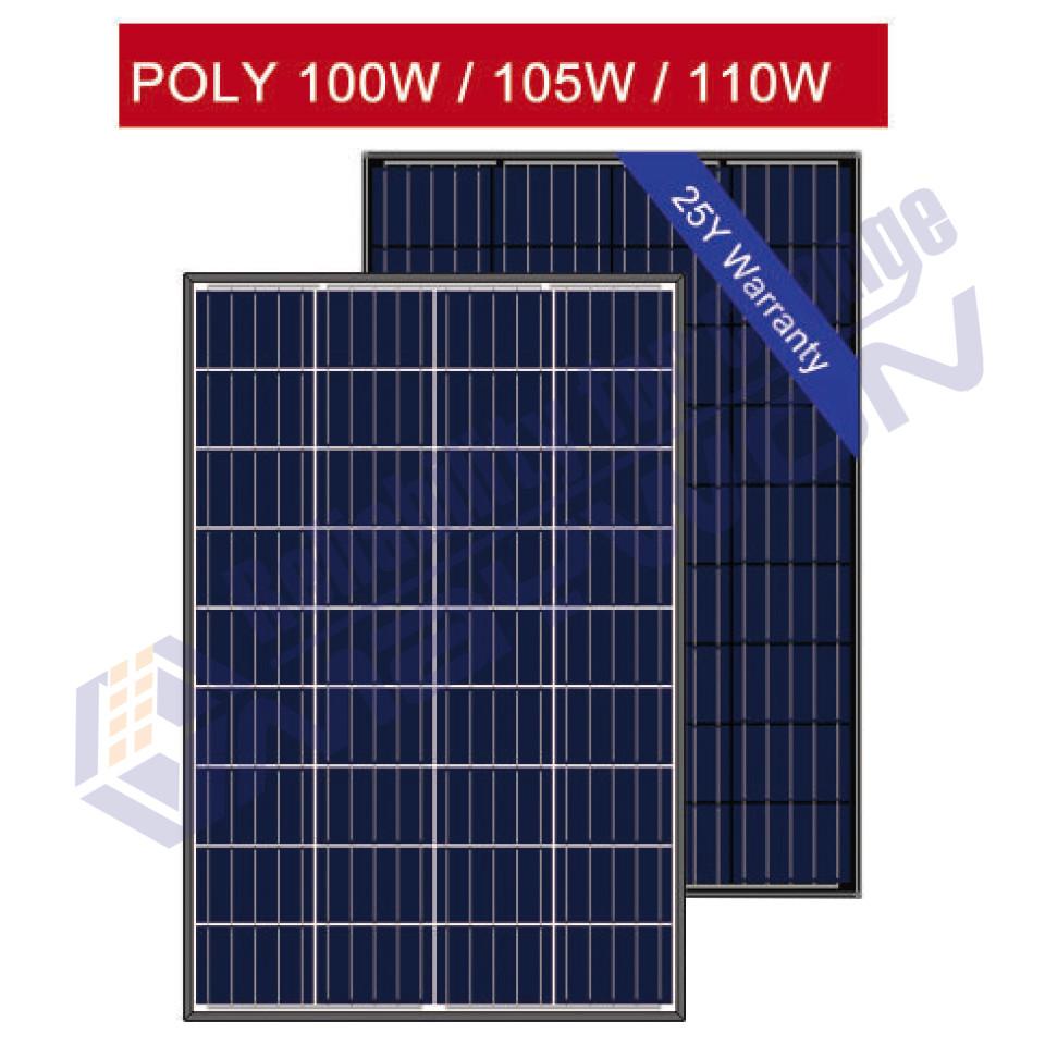 Authorized Solar Module 36 cells Poly 100W?1 Pallet 2 PCS?model?MW-RD-SP