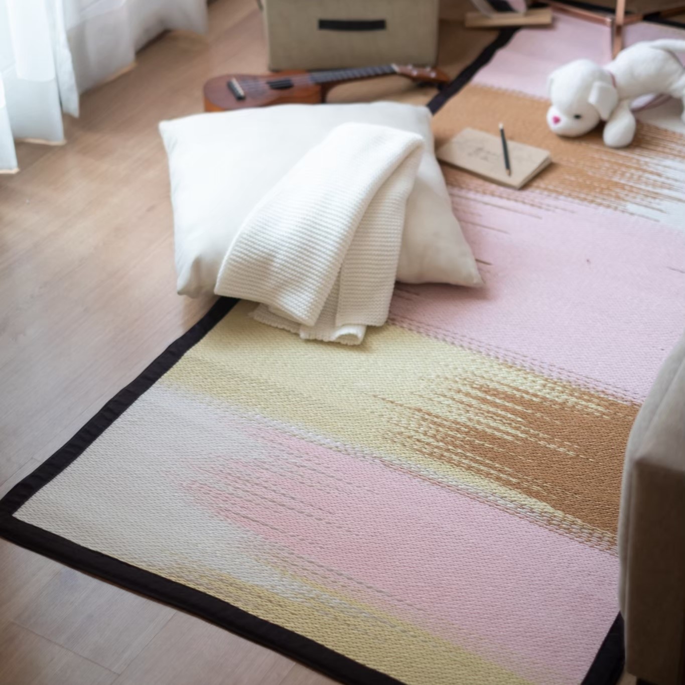 Pdm Multi-Purpose Folding Mat, Aamu Pattern (Duomo Sky), Size S 90X170 Cm. Decorative Mat, Tanprome Mat, Home Decoration Mat. ราคา 1,200 บาท*ส่งฟรี