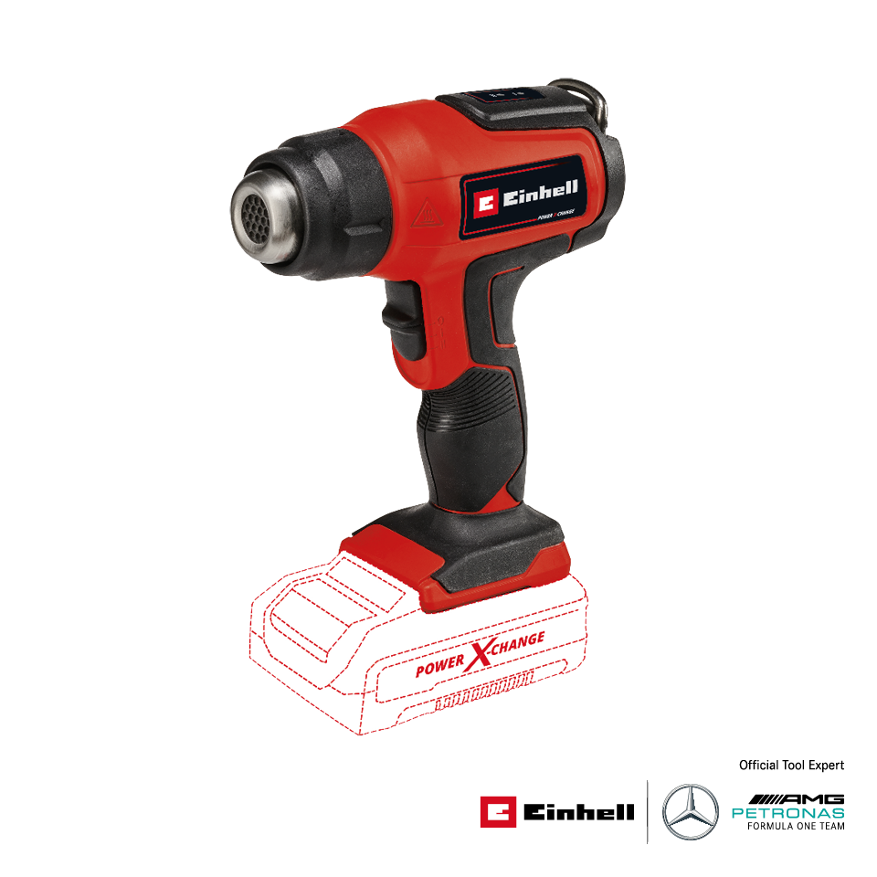 Einhell_Official เครื่องเป่าลมร้อนไร้สาย รุ่น TE-HA 18 Li ราคา 2,650 บาท*ส่งฟรี