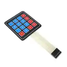 ภาพขนาดย่อของภาพหน้าปกสินค้า4x4 Matrix Membrane Keypad for Arduino จากร้าน genlogic บน Lazada