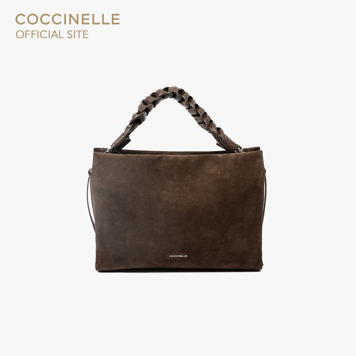 COCCINELLE BOHEME CLUTCH BAG 190201 FONDANT BROWN ราคา 19,900 บาท*ส่งฟรี