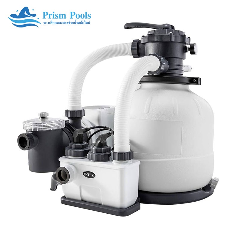 Intex Salt-Sand Combo Filter, Model 26680, Flow Rate 10,000 L/Hr, Can Be Used with All Types of Swimming Pools. ราคา 27,434 บาท*ส่งฟรี