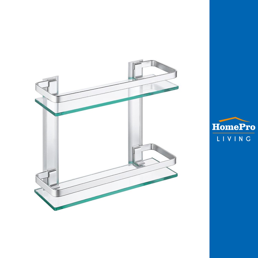 HomePro ชั้นกระจกติดผนัง 2 ชั้น MOYA A4126B แบรนด์ MOYA (*ส่งฟรี) ราคา 799 บาท*ส่งฟรี