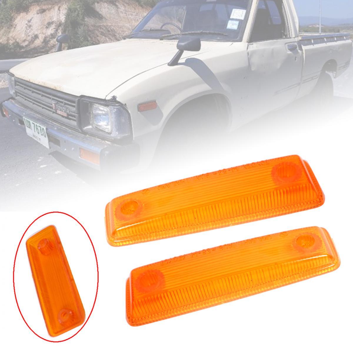 SIDE MARKER LAMP SIGNAL LIGHT LENS FIT TOYOTA HILUX RN30 RN40 PICKUP 1978-83 ราคา 299 บาท*ส่งฟรี