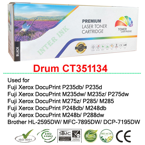 Drum Equivalent to Drum Fuji Xerox Ct351134 (12K) Premium - ยี่ห้อ Premium Toner Cartridge ราคา 290 บาท*ส่งฟรี