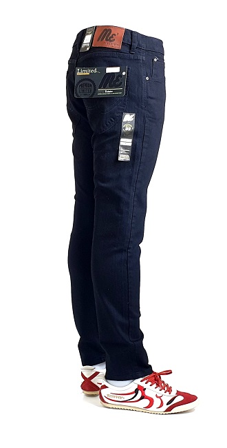 jeans กางเกงยีนส์ กางเกงยีนส์ขายาว ผ้ายืดผู้ชาย ทรงกระบอกเล็ก เป้ากระดุม(28-36) เป้าซิป (38-44)   Size 28-44