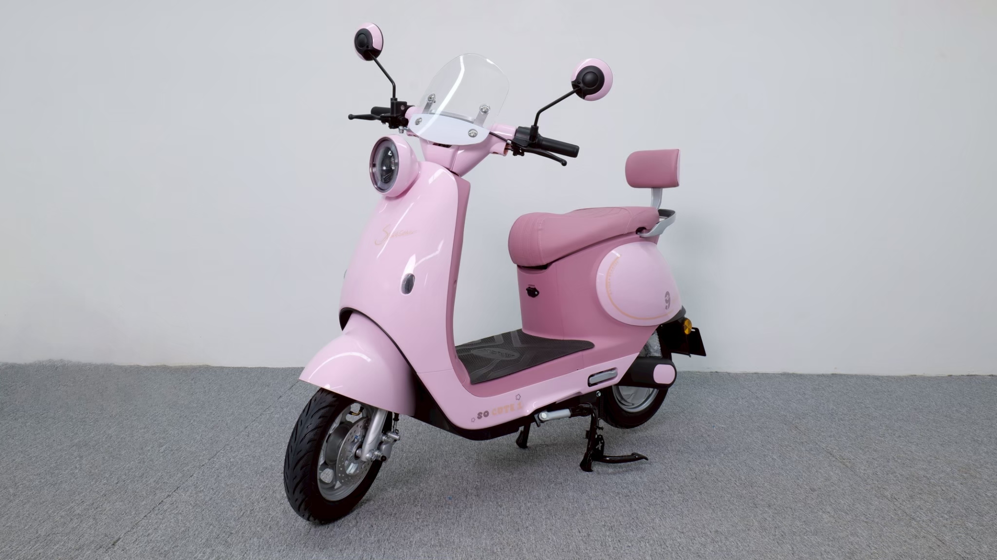 Sagasonic จักรยานไฟฟ้ารุ่น So Cute1 พร้อมแบตเตอรี่ 48v20ah ระบบจอ LCD ไฟ LED รอบคัน ความเร็วสูงสุด 30-55 km/h พร้อมตะกร้าหน้าและเบาะนั่งใหญ่ ราคา 19,999 บาท*ส่งฟรี