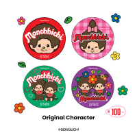 Sothing x Monchhichi Mosquito Repellent Patch สติ๊กเกอร์กันยุง ลายม่อนชิชิ กลิ่นตะไคร้หอม จำนวน 100 แผ่น