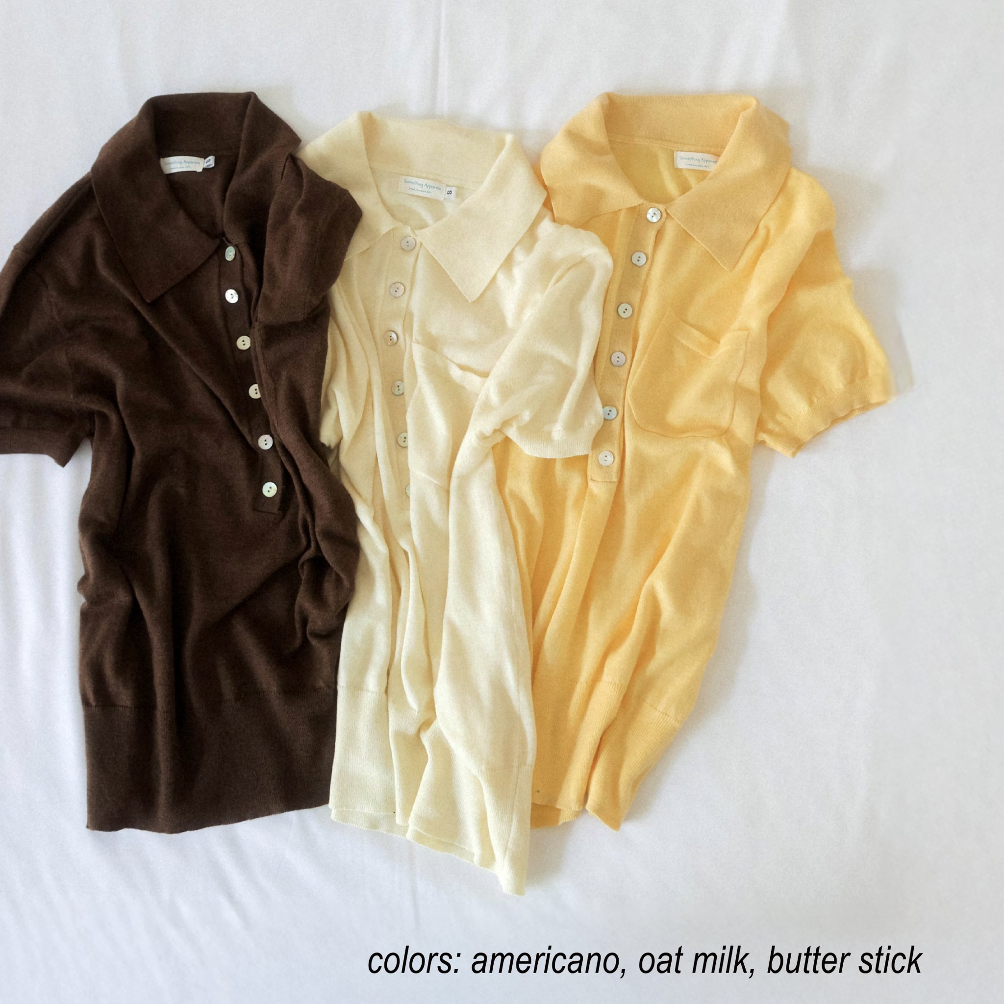 Something preppy polo knit ราคา 790 บาท*ส่งฟรี